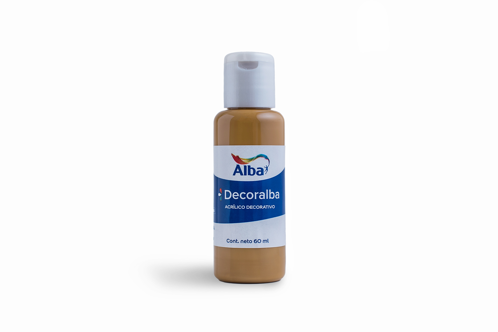 Acrilico decorativo alba 60cc ocre 461 - 60ML - Alba Artística
